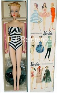 barbie 850 number 1 blonde doll 1959c